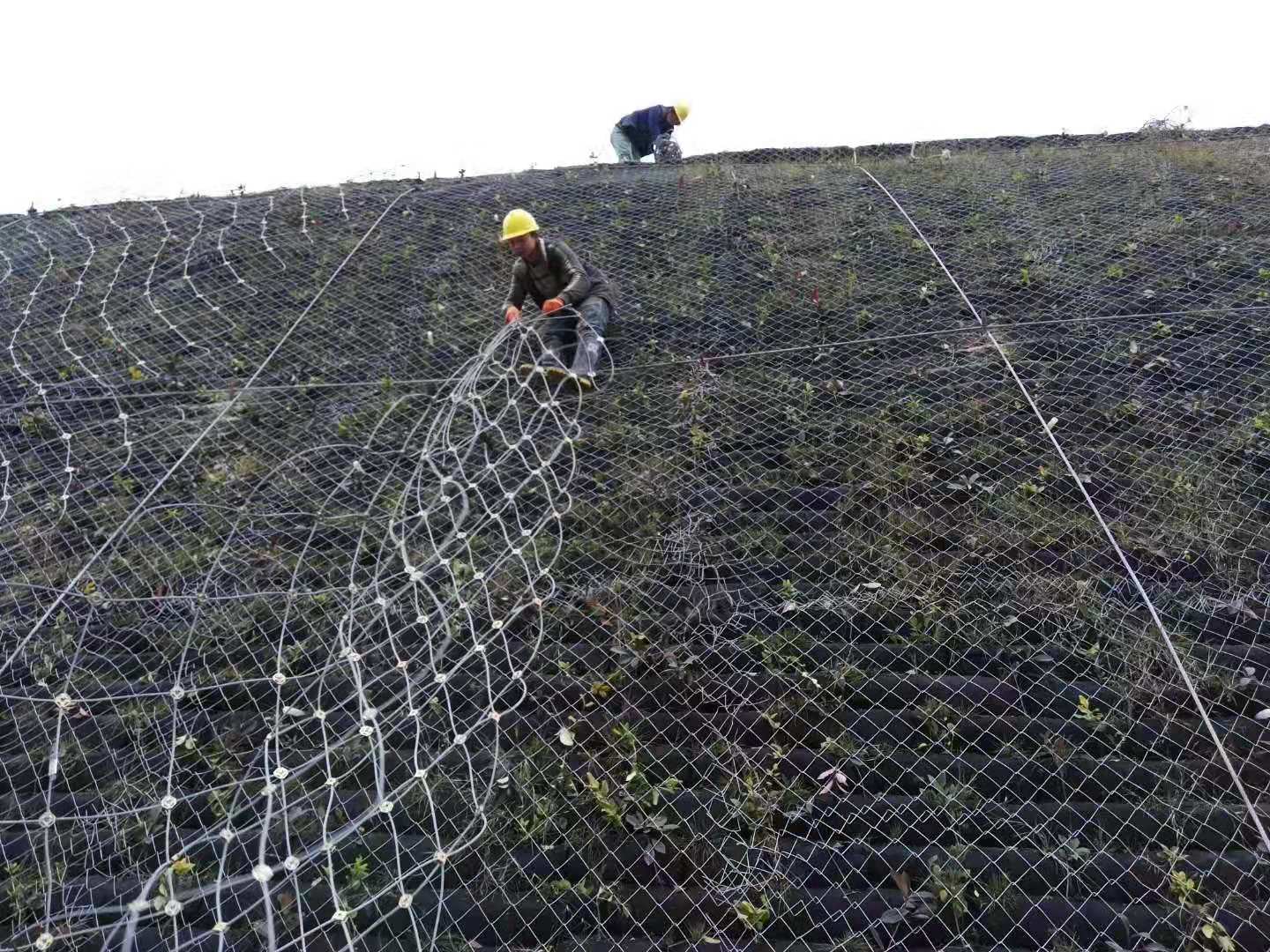 柔性主動防護網
