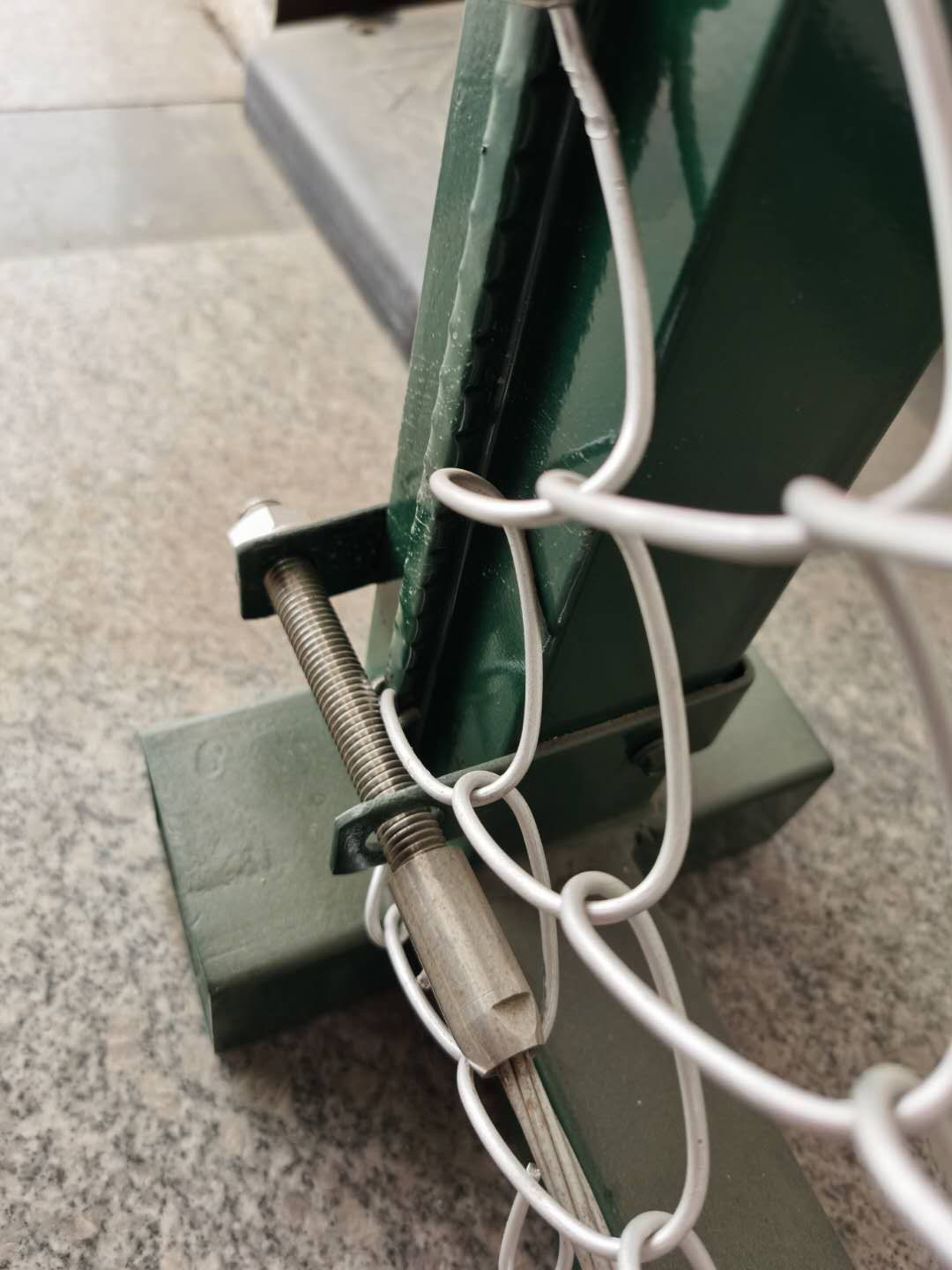 鋁包鋼勾花網